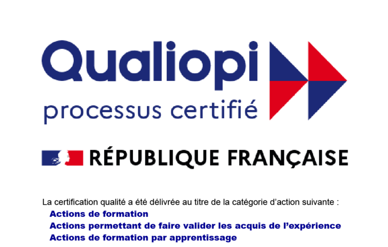 Certificat Qualiopi