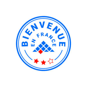 Label Bienvenue en France fond blanc